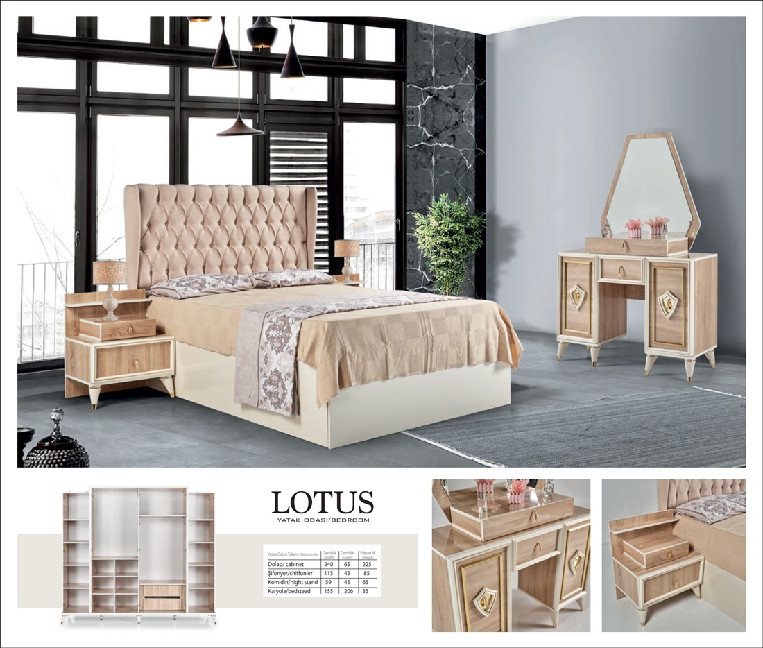 Lotus Yatak Odası